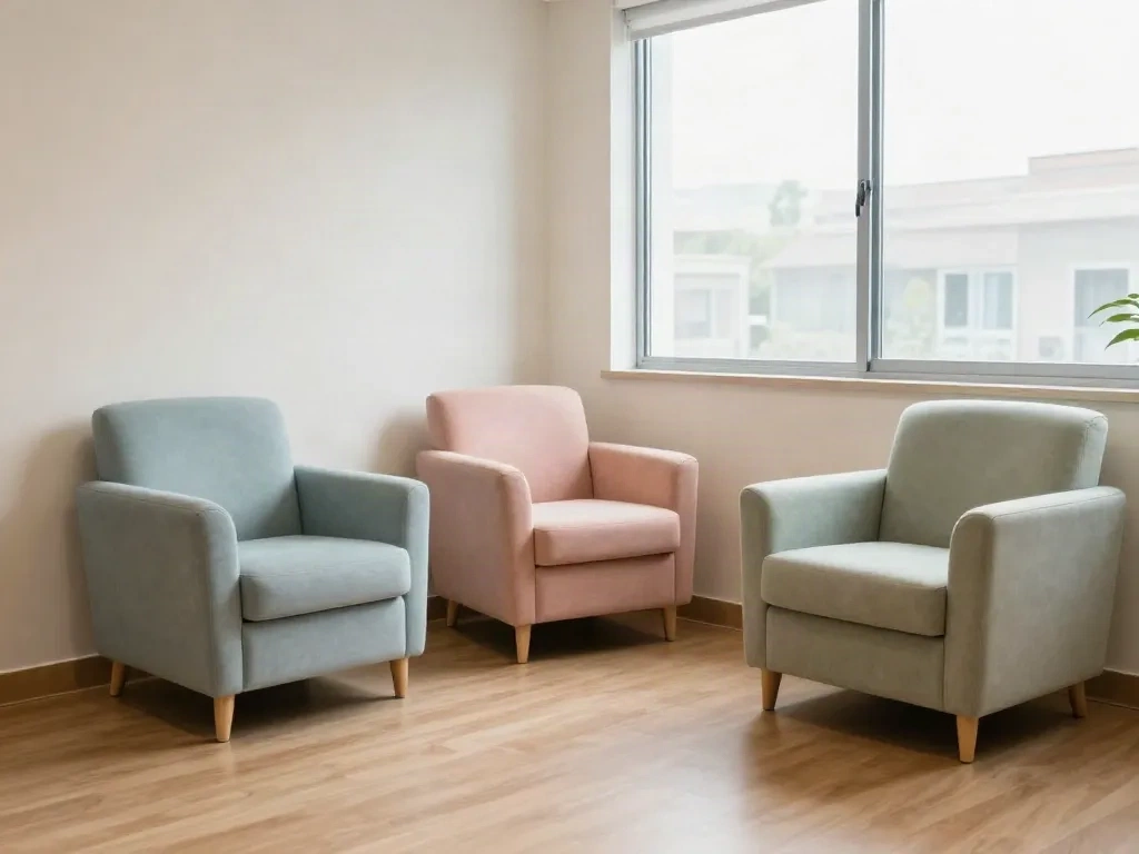 Our calm waiting room